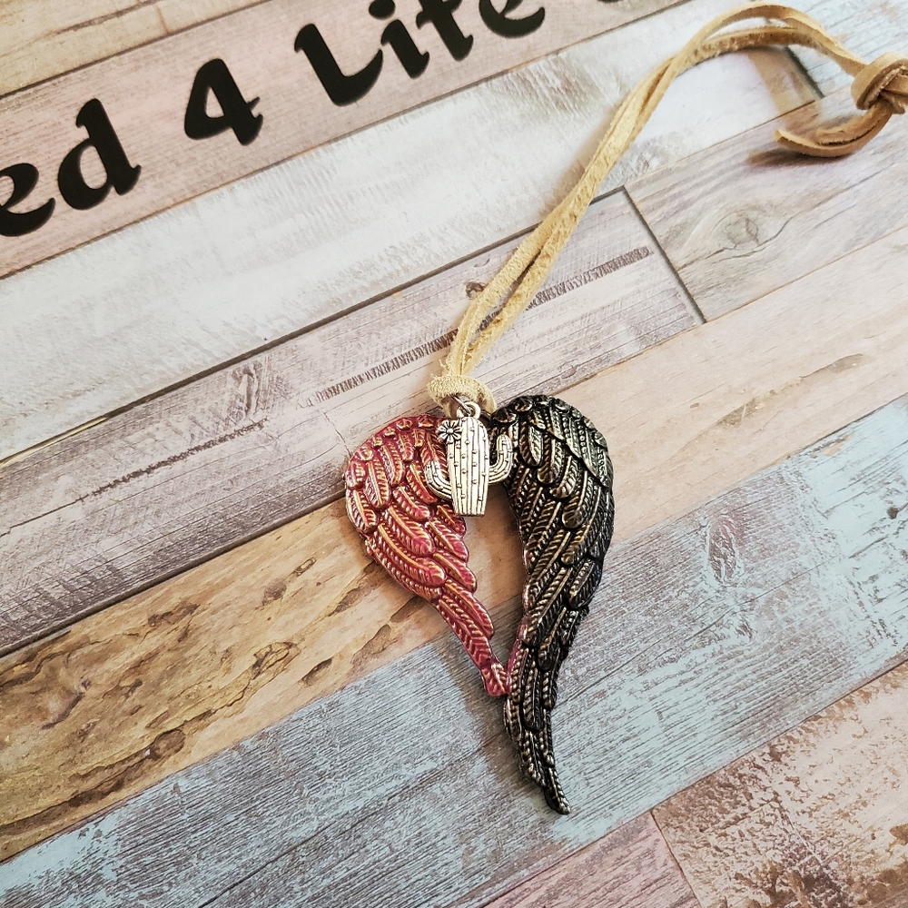 Purse charm Heart Keychain, Keyring, Feather Keychain, Gift Idea for Her…